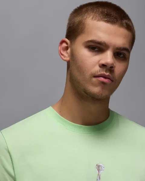 Футболка Nike JORDAN SPORT DRI-FIT светло-зеленая HQ7984-376