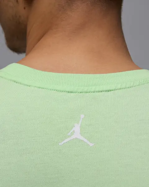 Футболка Nike JORDAN SPORT DRI-FIT светло-зеленая HQ7984-376