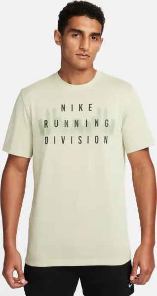 Футболка для бігу Nike DRI-FIT RUNNING DIVISION світло-зелена FQ3916-371