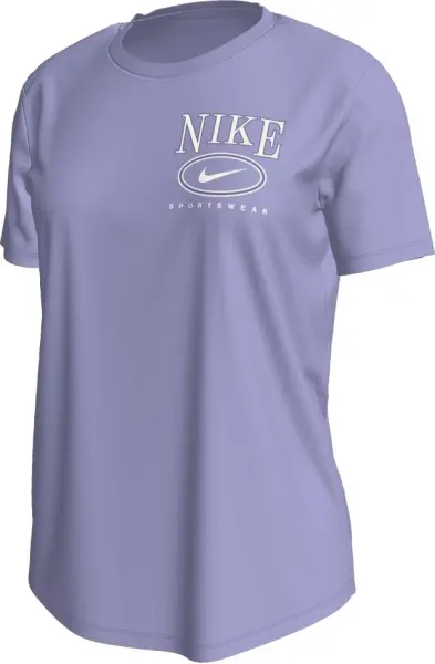 Футболка жіноча Nike SPORTSWEAR CLUB фіолетова IB2447-533