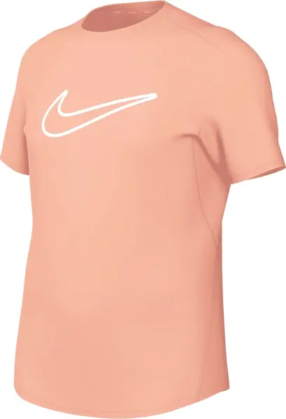 Футболка подростковая Nike ONE FITTED DRI-FIT персиковая FZ5600-844
