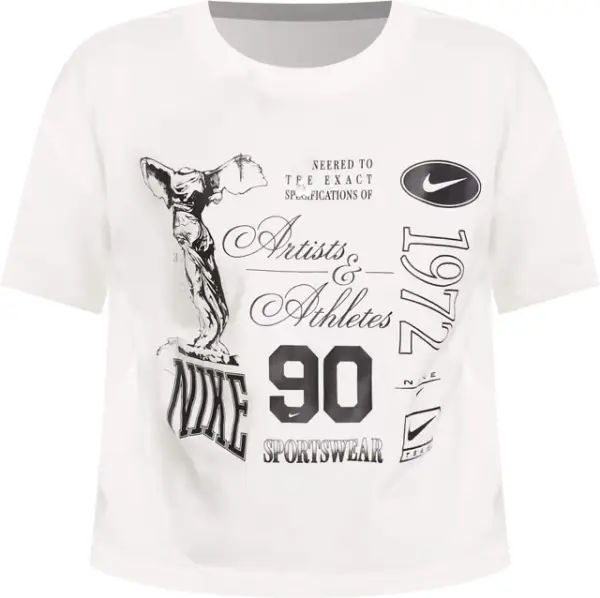 Футболка підліткова Nike SPORTSWEAR DANCE молочна HM6306-133
