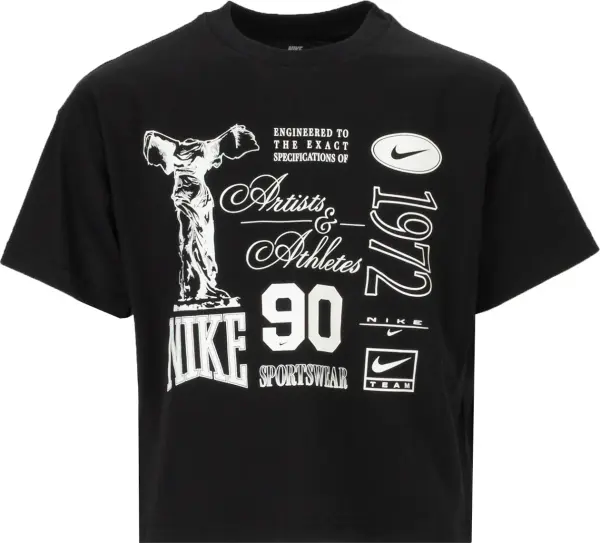 Футболка підліткова Nike SPORTSWEAR DANCE чорна HM6306-010