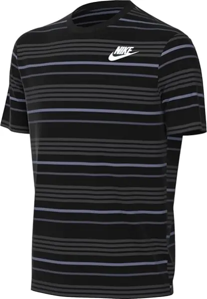 Футболка підліткова Nike SPORTSWEAR чорно-сіра FJ6348-011