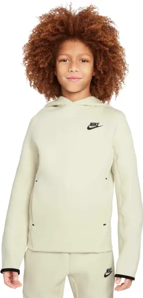 Худі підліткове Nike SPORTSWEAR TECH FLEECE бежеве FD3291-234