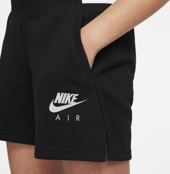 Шорты подростковые Nike AIR FRENCH TERRY черные DM8218-010