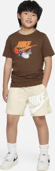 Шорти підліткові Nike SPORTSWEAR WOVEN бежеві DO6582-113