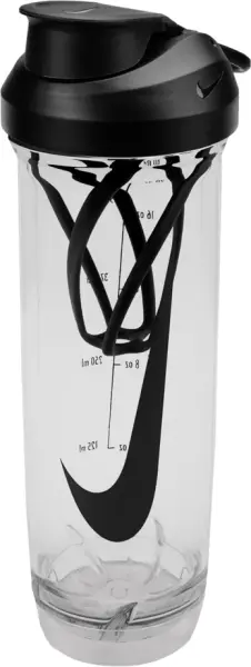 Пляшка для води Nike TR RECHARGE SHAKER BOTTLE 2.0 24 OZ 709 мл антрацитово-чорна N.101.0724.988.24