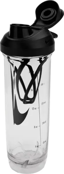 Пляшка для води Nike TR RECHARGE SHAKER BOTTLE 2.0 24 OZ 709 мл антрацитово-чорна N.101.0724.988.24