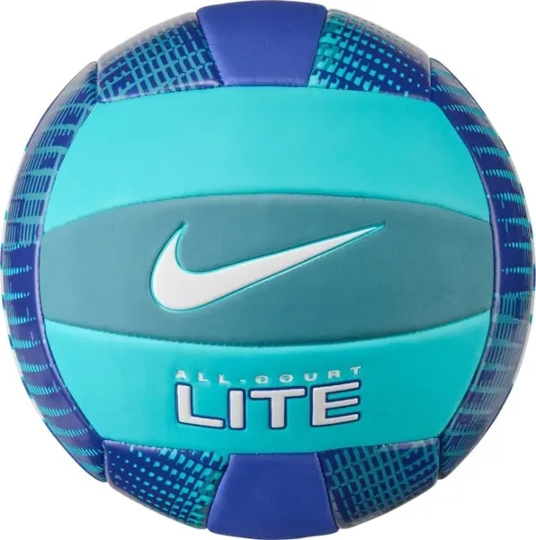 Волейбольний м'яч Nike ALL COURT LITE VOLLEYBALL DEFLATED бірюзово-темно-синій Розмір 5 N.100.9071.070.05