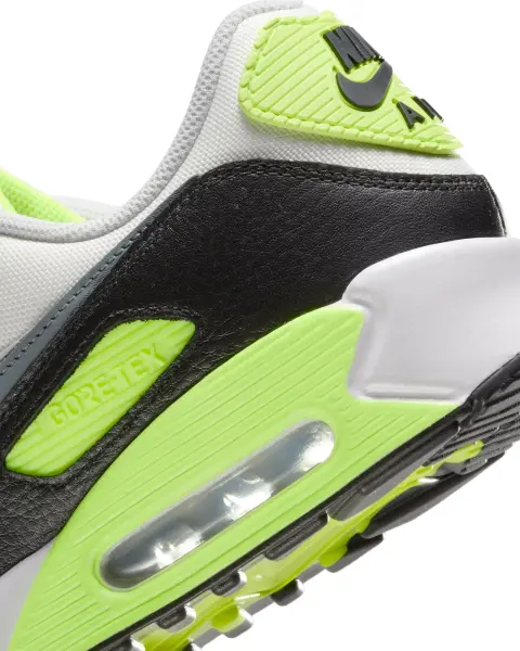 Кросівки Nike AIR MAX 90 GORE-TEX WINTERIZED сіро-салатово-чорні FD5810-102
