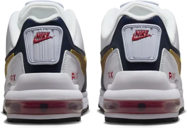 Кросівки Nike AIR MAX LTD 3 PREMIUM біло-темно-синьо-червоно-золоті 695484-186
