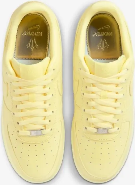 Кроссовки Nike NOCTA AIR FORCE 1 желтые CZ8065-800