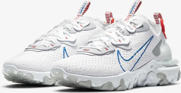 Кросівки Nike REACT VISION біло-червоно-сині DJ4597-100