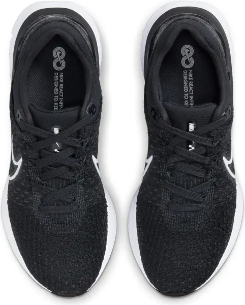 Кросівки бігові жіночі Nike REACT INFINITY 3 чорно-білі DD3024-001