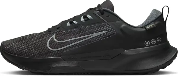 Кроссовки для трейлраннинга Nike JUNIPER TRAIL 2 GORE-TEX WATERPROOF черные HM9734-001