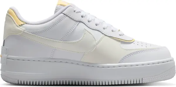 Кросівки жіночі Nike AIR FORCE 1 SHADOW біло-жовті CI0919-122