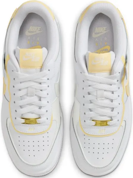 Кросівки жіночі Nike AIR FORCE 1 SHADOW біло-жовті CI0919-122