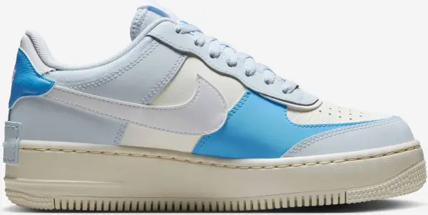 Кросівки жіночі Nike AIR FORCE 1 SHADOW блакитно-кремові DZ1847-400