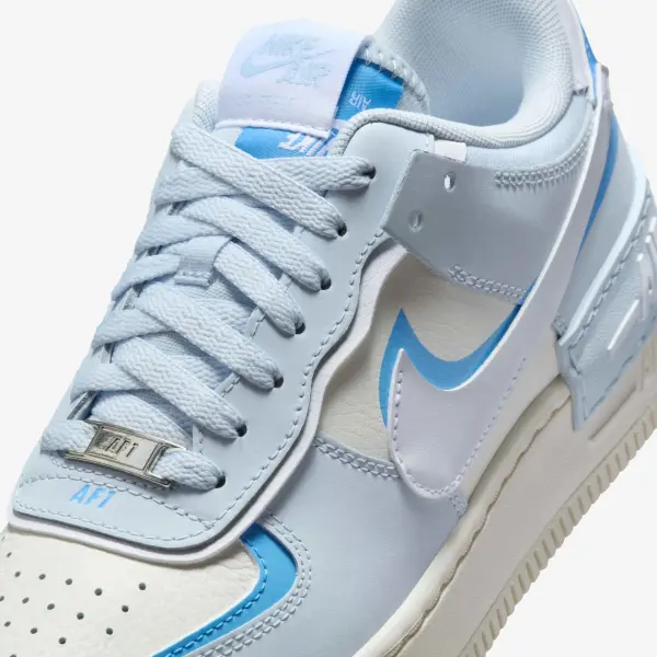 Кросівки жіночі Nike AIR FORCE 1 SHADOW блакитно-кремові DZ1847-400