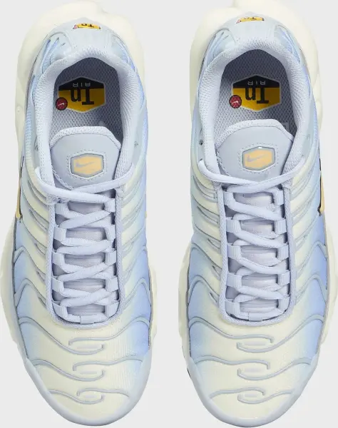 Кросівки жіночі Nike AIR MAX PLUS блакитно-жовті DZ3670-004