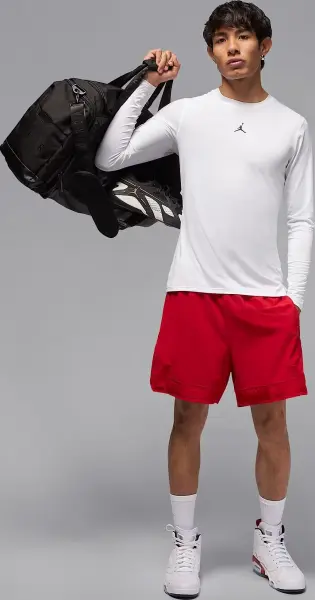 Лонгслив Nike JORDAN SPORT DRI-FIT белый HQ8683-100
