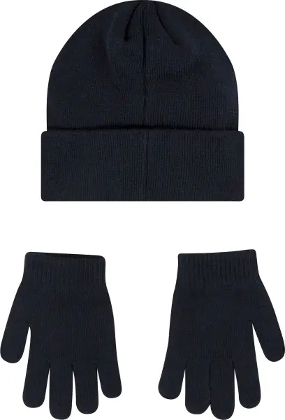 Зимний набор аксессуаров подростковый Nike FUTURA BEANIE GLOVE SET черный 9A2961-023