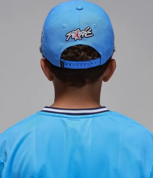 Кепка подростковая Nike JORDAN CURVED BRIM голубая 9A9086-B9F