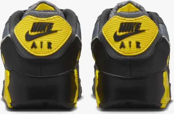Кроссовки Nike AIR MAX 90 темно-серо-желтые DM0029-016