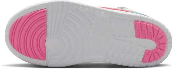 Кросівки дитячі Nike AIR JORDAN 1 LOW ALT SE (PS) блакитно-біло-рожеві HQ2003-400