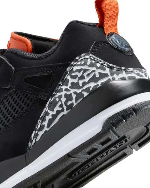 Кросівки дитячі Nike JORDAN SPIZIKE LOW (PS) чорно-помаранчево-білі FQ3951-008