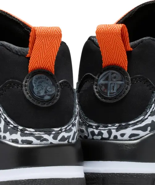 Кросівки дитячі Nike JORDAN SPIZIKE LOW (PS) чорно-помаранчево-білі FQ3951-008