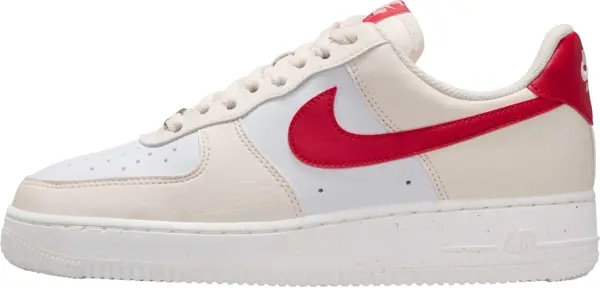 Кросівки жіночі Nike AIR FORCE 1 '07 NEXT NATURE кремово-біло-червоні DC9486-109