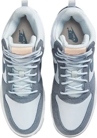 Кроссовки женские Nike COURT BOROUGH MID PREMIUM светло-серо-серые 844907-005