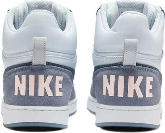 Кроссовки женские Nike COURT BOROUGH MID PREMIUM светло-серо-серые 844907-005