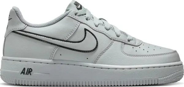 Кроссовки подростковые Nike AIR FORCE 1 (GS) светло-серые IF6158-077