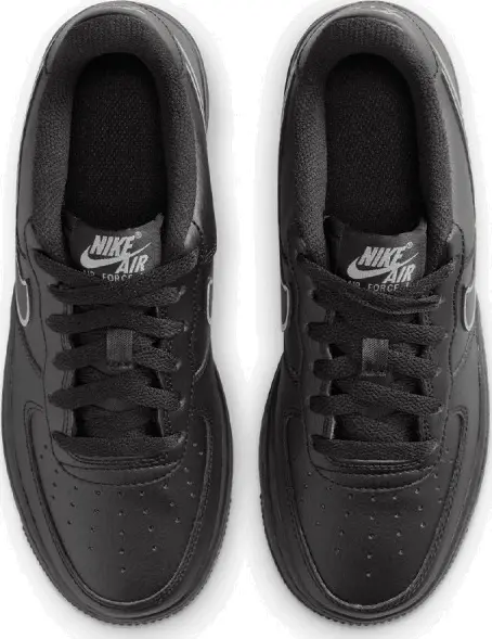 Кросівки підліткові Nike AIR FORCE 1 (GS) чорно-сірі IF6158-010