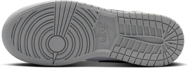 Кроссовки подростковые Nike AIR JORDAN 1 MID (GS) бело-черно-серые DQ8423-101