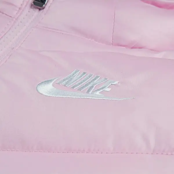 Куртка детская Nike SPORTSWEAR ALL DAY PLAY PUFFER светло-розовая 36N074-A9Y