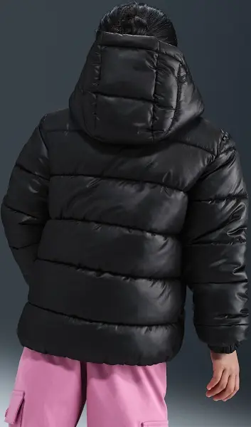 Куртка детская Nike SPORTSWEAR ALL DAY PLAY PUFFER черная 86N074-023