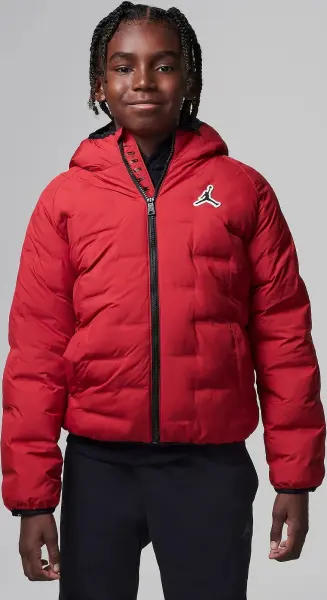 Куртка підліткова Nike JORDAN WELDED PUFFER червона 95D194-R78