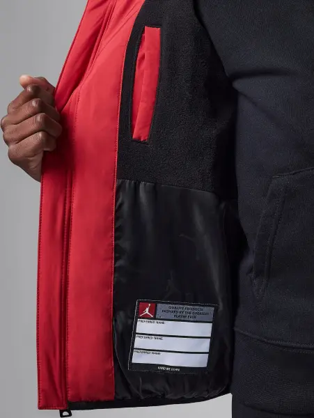 Куртка підліткова Nike JORDAN WELDED PUFFER червона 95D194-R78