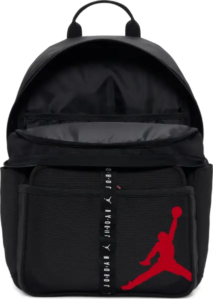 Рюкзак підлітковий Nike AIR JORDAN LUNCH BACKPACK чорно-червоний 9A0775-023