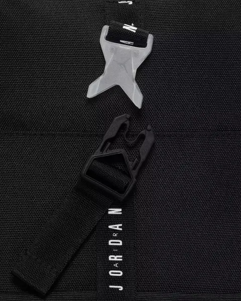 Рюкзак підлітковий Nike AIR JORDAN LUNCH BACKPACK чорно-червоний 9A0775-023