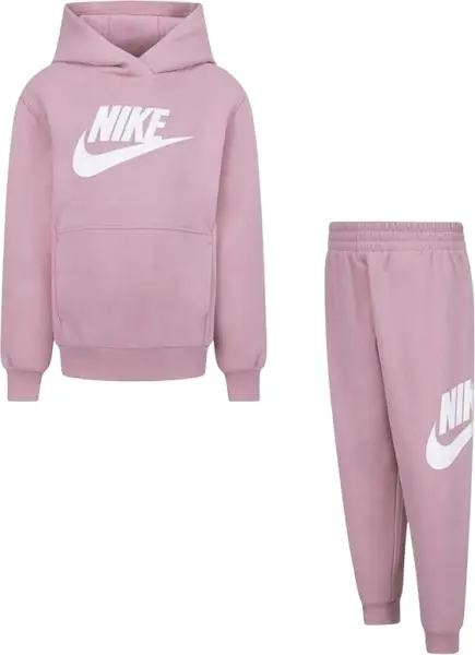 Спортивний костюм дитячий Nike CLUB FLEECE SET світло-рожевий 36L135-A0W