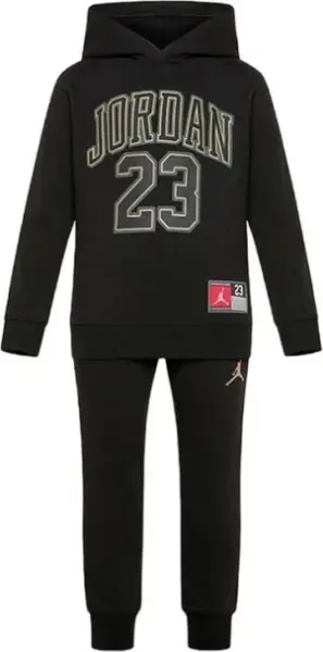 Спортивный костюм детский Nike JORDAN JERSEY TRACKSUIT черно-золотой 85C651-K5X