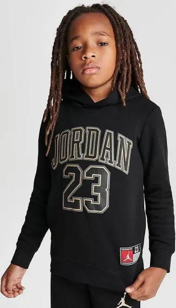 Спортивный костюм детский Nike JORDAN JERSEY TRACKSUIT черно-золотой 85C651-K5X