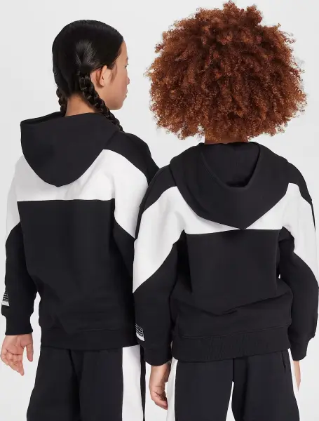 Спортивний костюм підлітковий Nike AIR FLEECE чорно-білий HF8812-010__HF8811-010