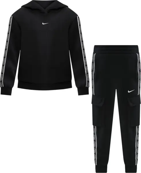 Спортивный костюм подростковый Nike SPORTSWEAR CLUB FLEECE черный HQ9321-010__HQ9323-010