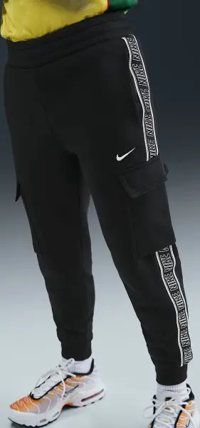 Спортивный костюм подростковый Nike SPORTSWEAR CLUB FLEECE черный HQ9321-010__HQ9323-010